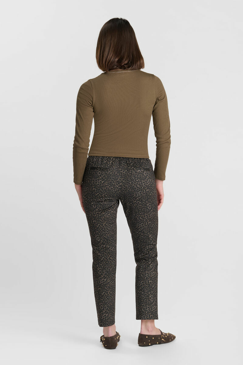 Pantalon léopard