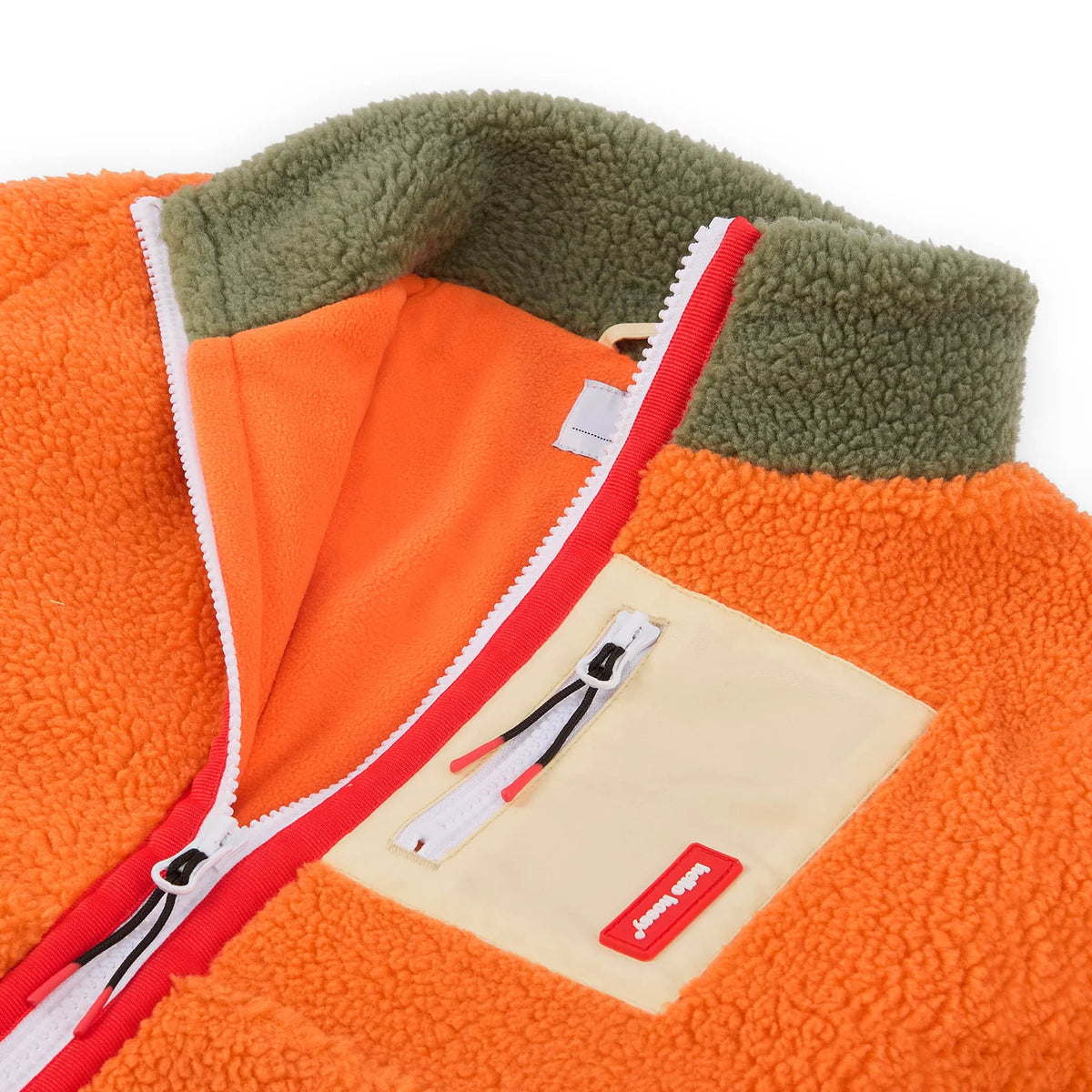 Veste polaire Orange