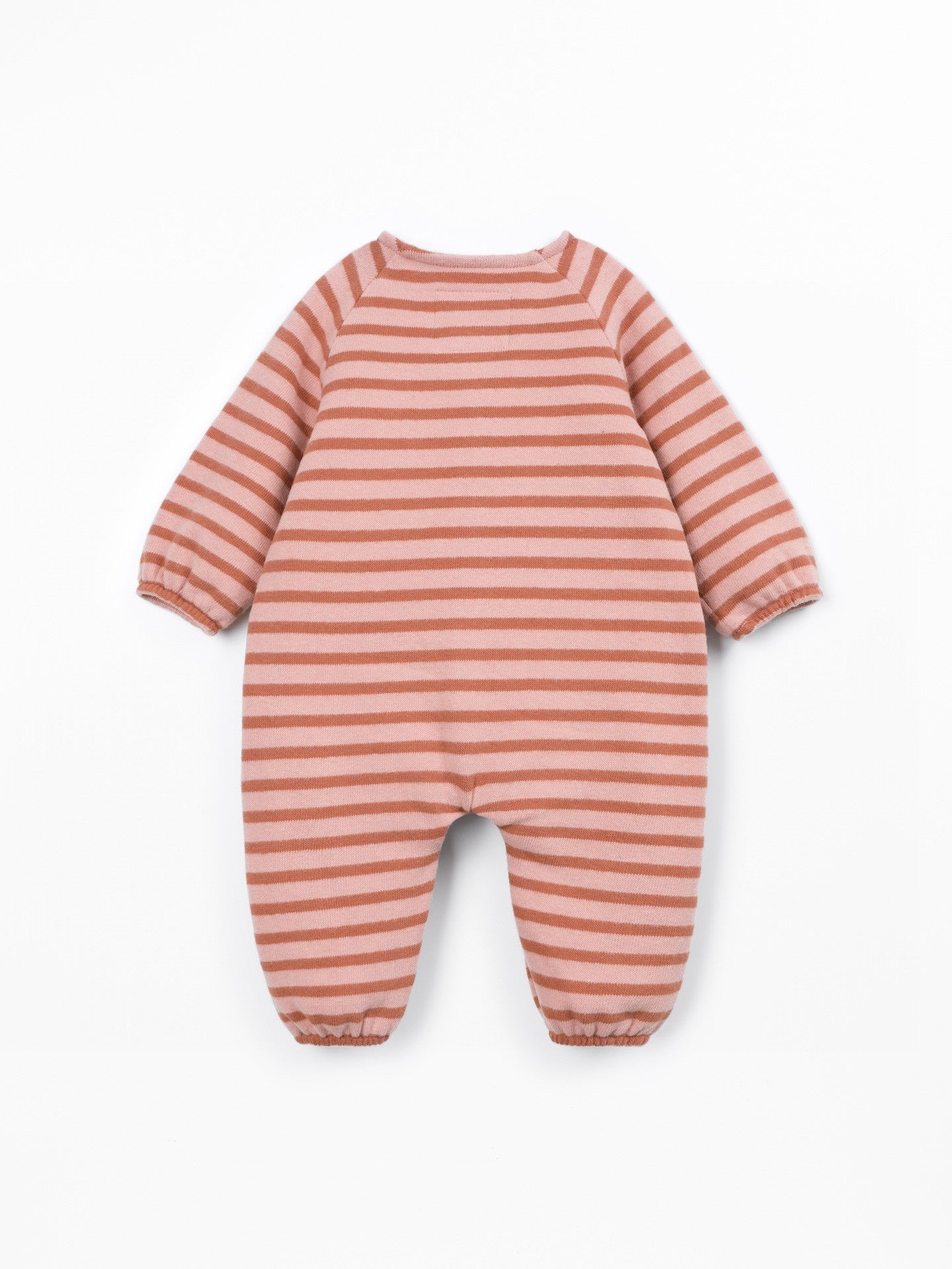 Combinaison jersey rayé Orange