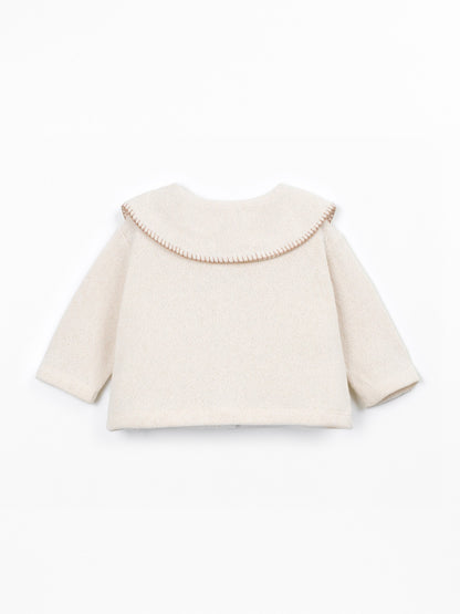 Gilet col claudine