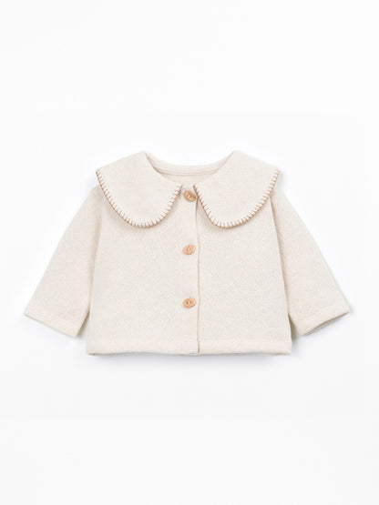 Gilet col claudine