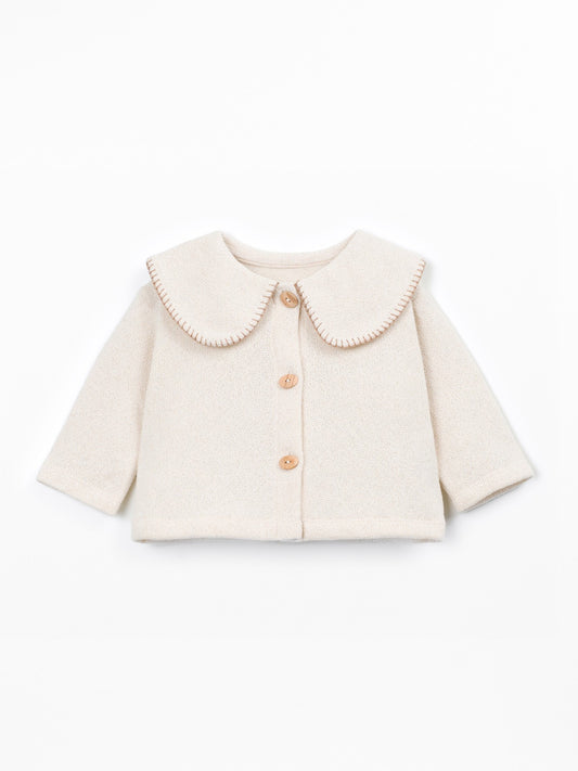Gilet col claudine