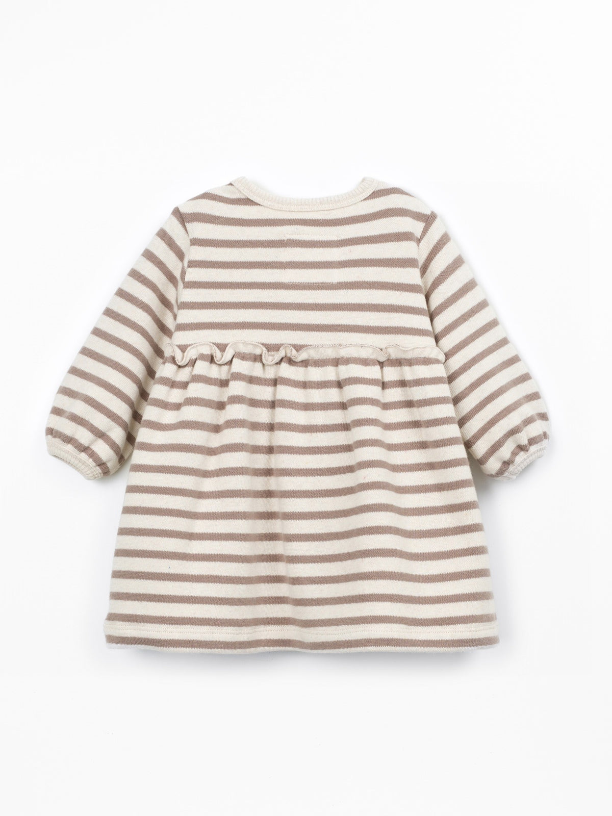 Robe jersey rayée