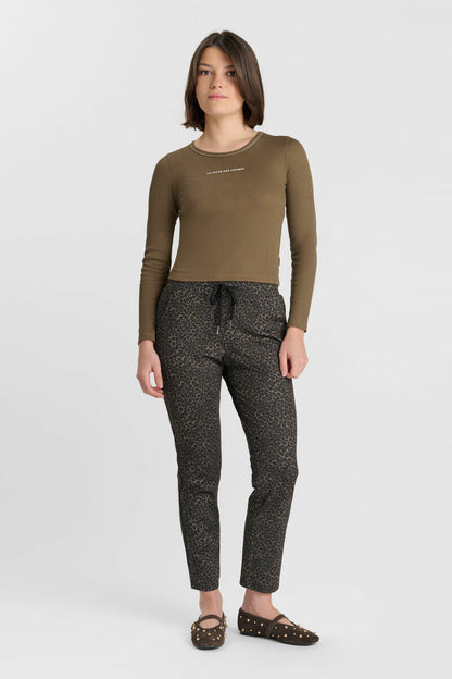 Pantalon léopard