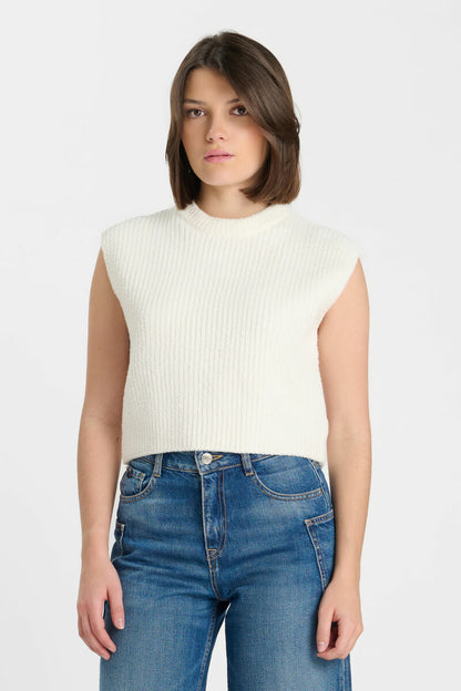 Pull sans manche doudou