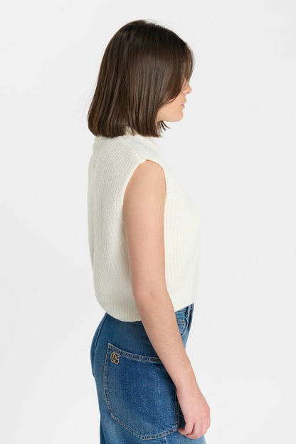 Pull sans manche doudou