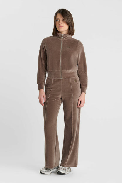 Veste velour coffee