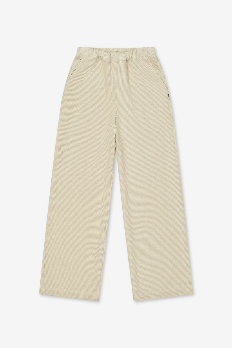 Pantalon velour beige
