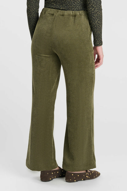 Pantalon velour kaki
