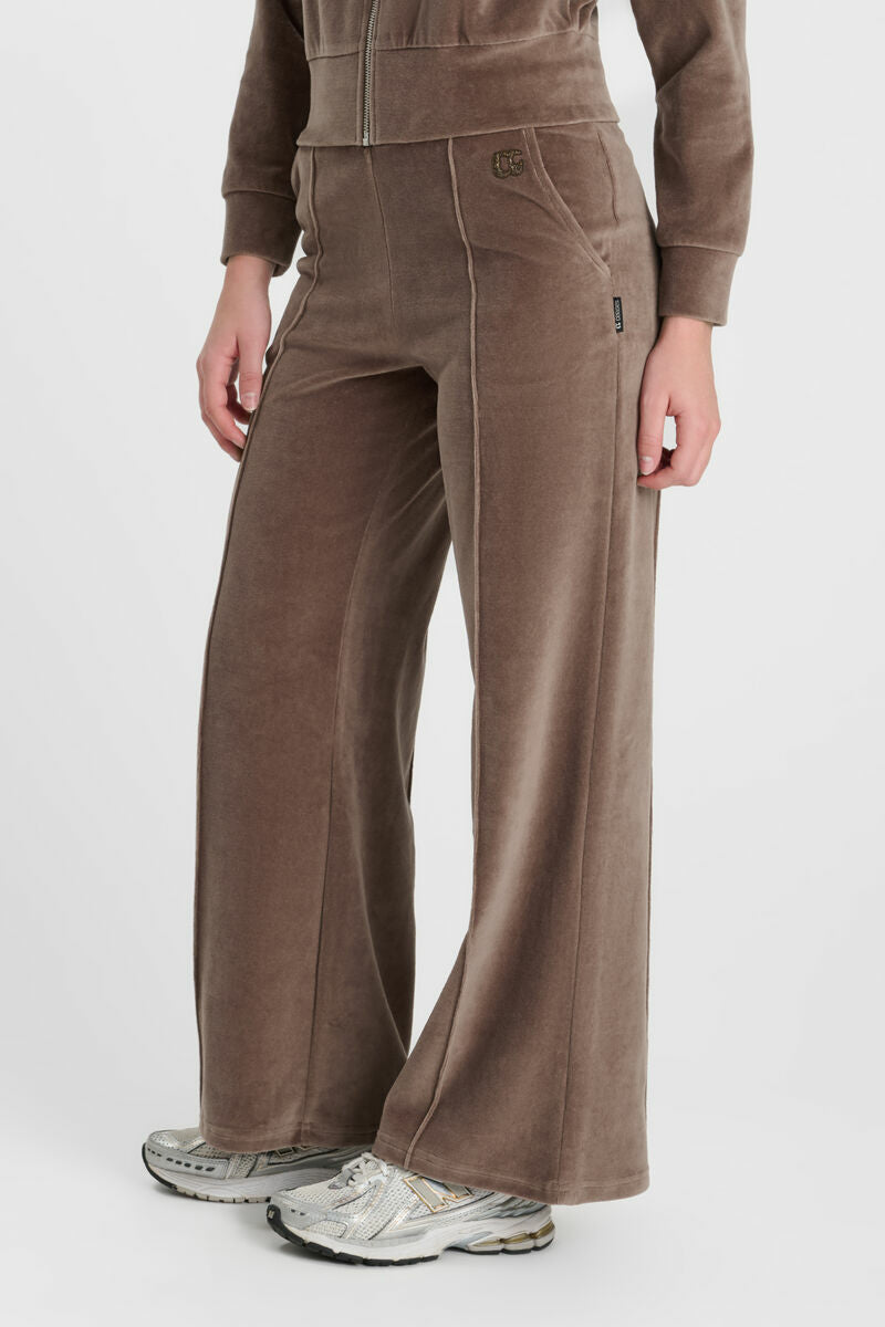 Pantalon velour coffee