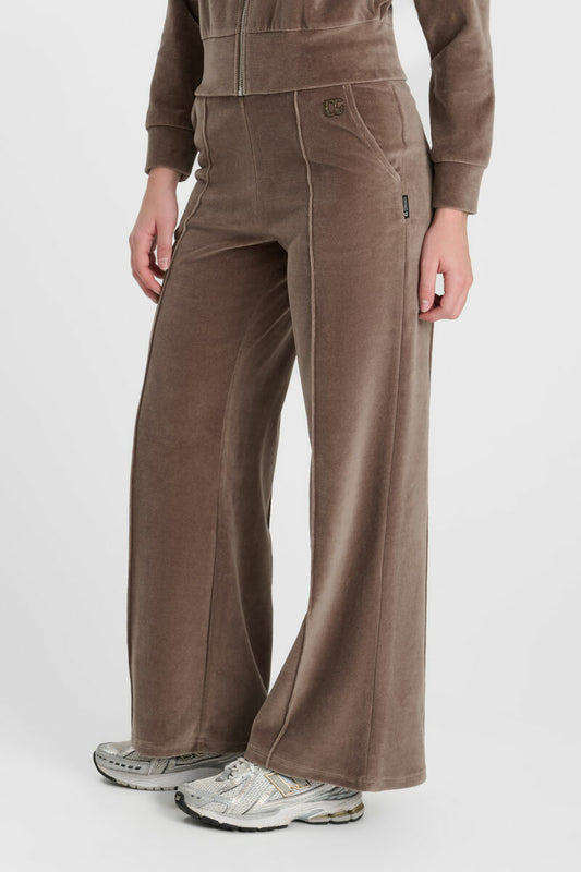 Pantalon velour coffee