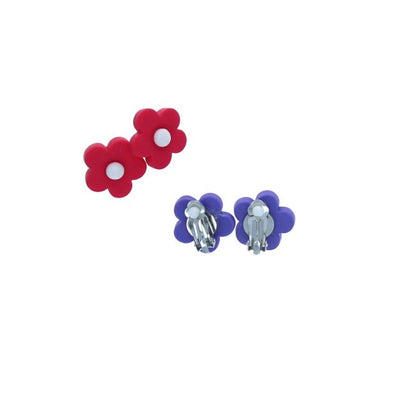 Clip oreilles fleurs