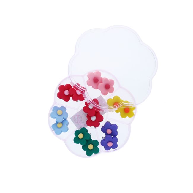 Clip oreilles fleurs