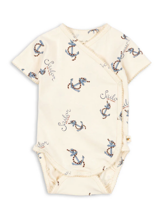 Body sailor manches courtes