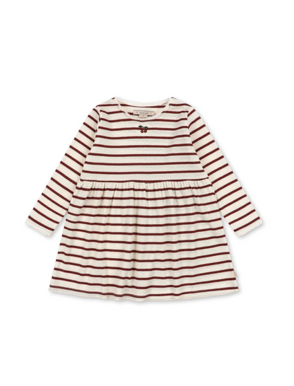 Robe rayée paillettes