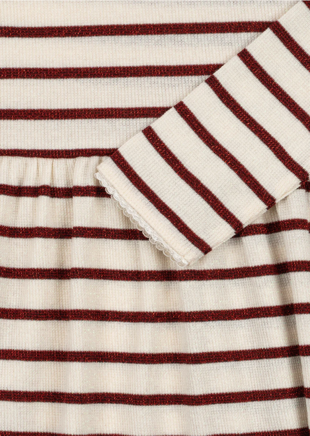 Robe rayée paillettes