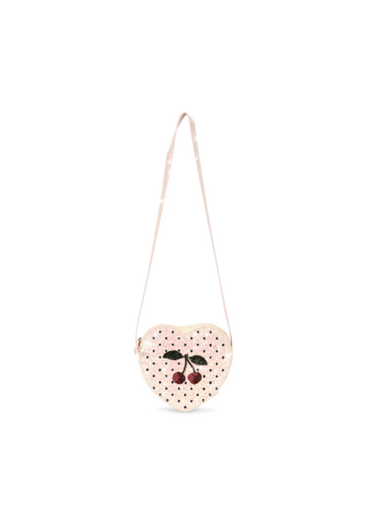 Sac cerise à paillettes