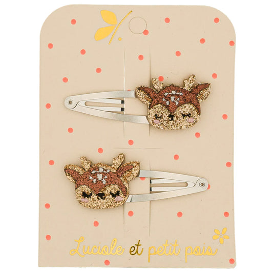 barrettes Clément le faon
