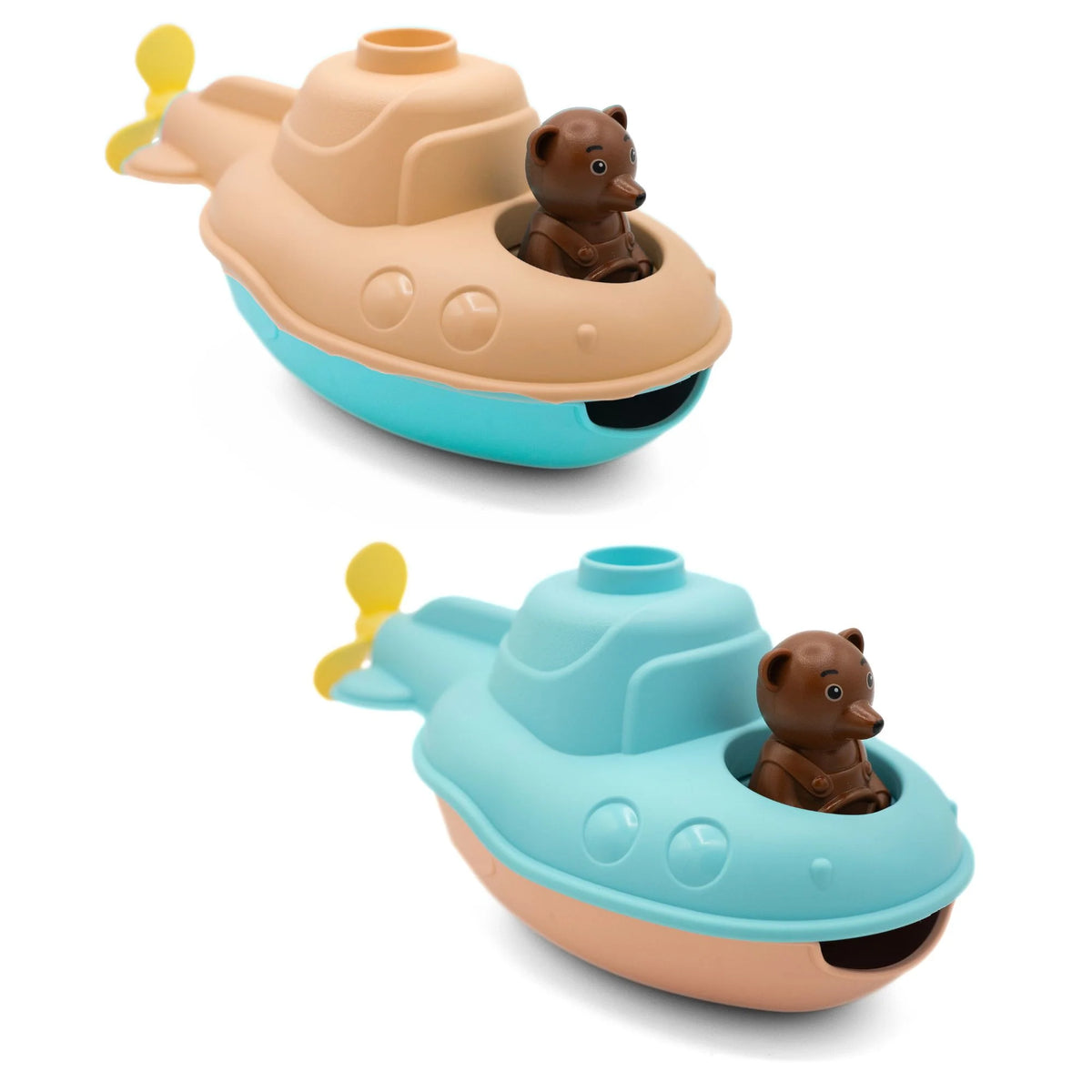 Sous marin petit ours brun