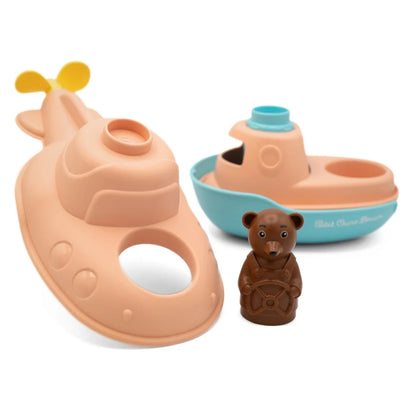 Sous marin petit ours brun