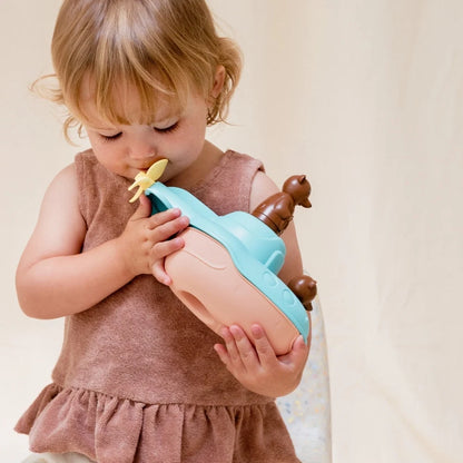 Sous marin petit ours brun