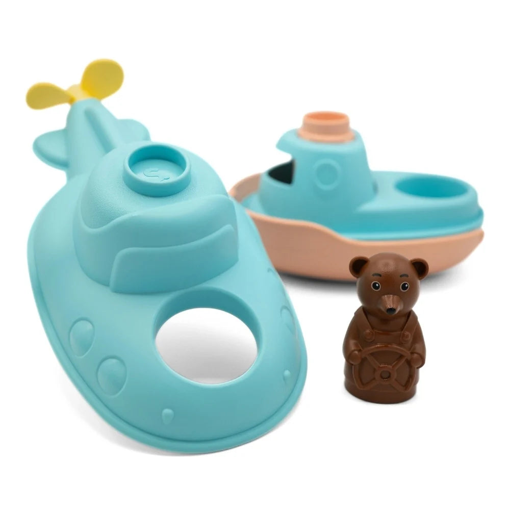 Sous marin petit ours brun