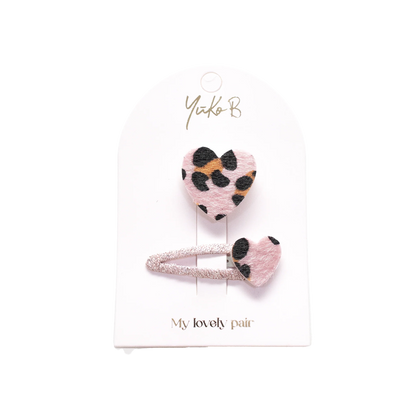 Kit broche et barrette différents coloris