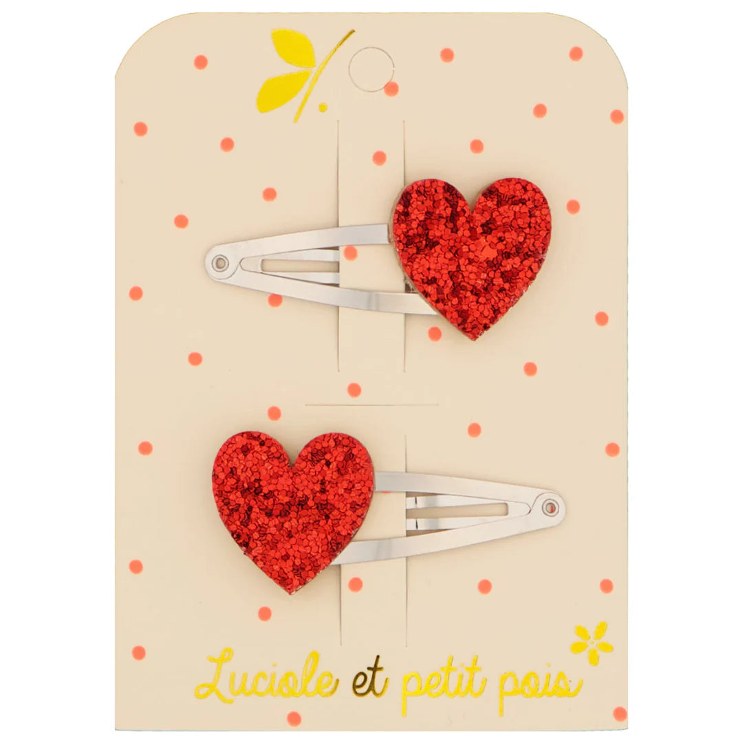 barrettes coeur