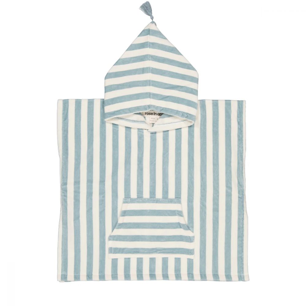 ros_poncho bleu ciel