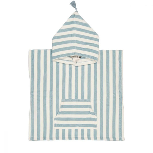 ros_poncho bleu ciel