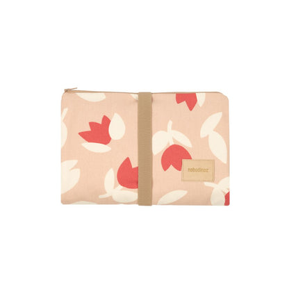 Tapis à langer tulipe