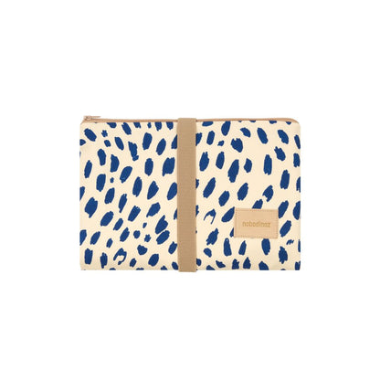 Tapis à langer leonie blue