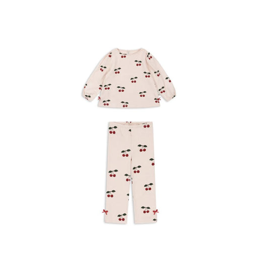 Pyjama cerises 2pièces