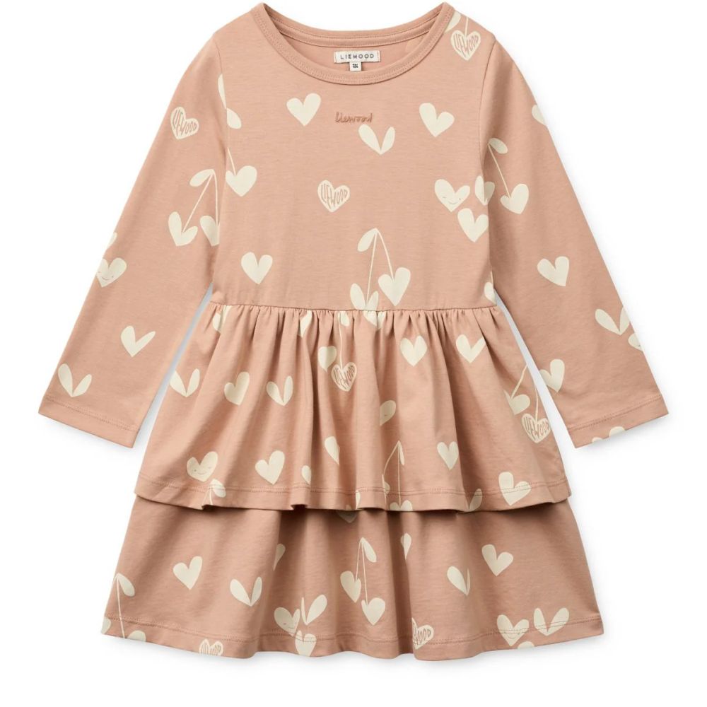 Robe rose coeur