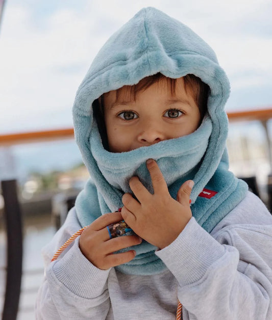 Cagoule Bleu froid