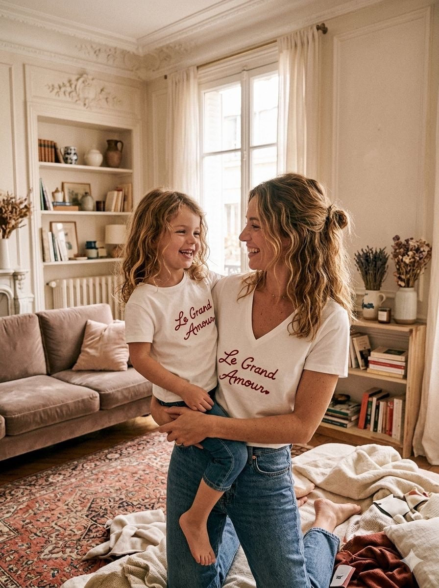 Tee-shirt le grand amour enfant