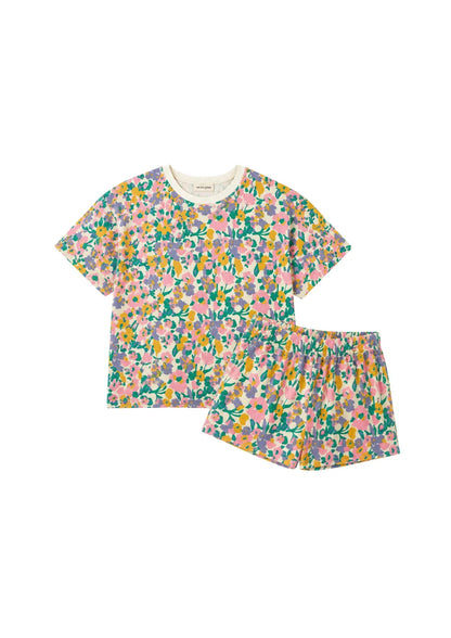 pyjama court pastel bloom we are jolies x hindbag