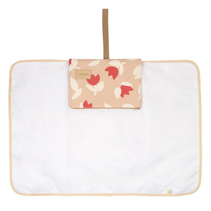 Tapis à langer tulipe