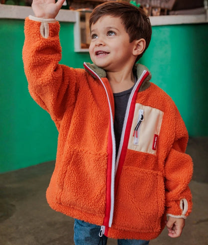 Veste polaire Orange