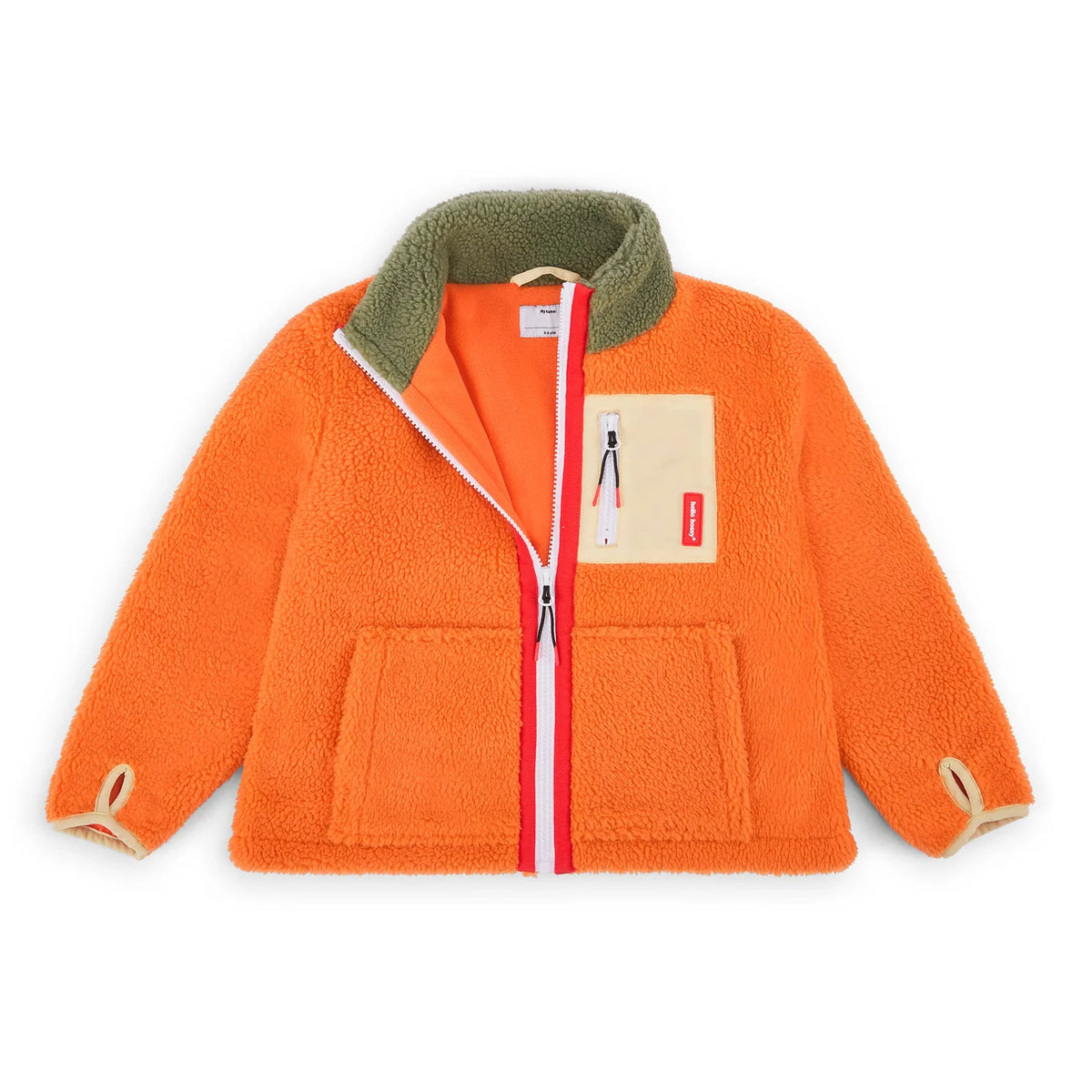 Veste polaire Orange