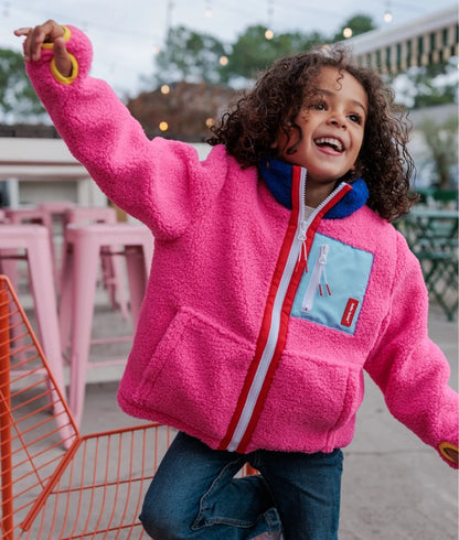 Veste polaire Fushia