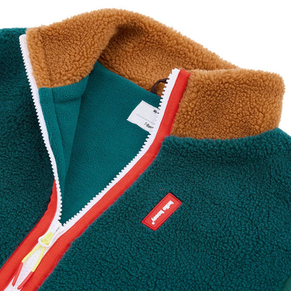 Veste polaire sans manche bleu canard