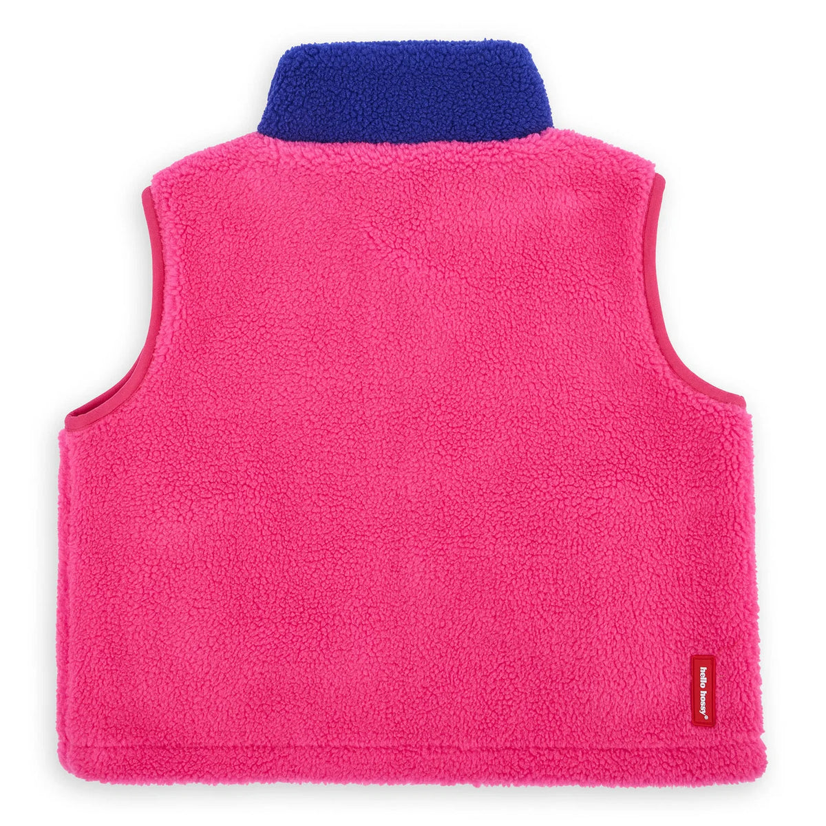 Veste polaire sans manche rose